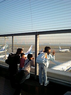 羽田空港に来ています！